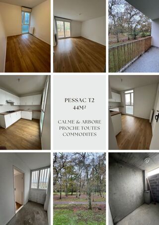  Appartement � vendre 2 pi�ces 47 m� Pessac