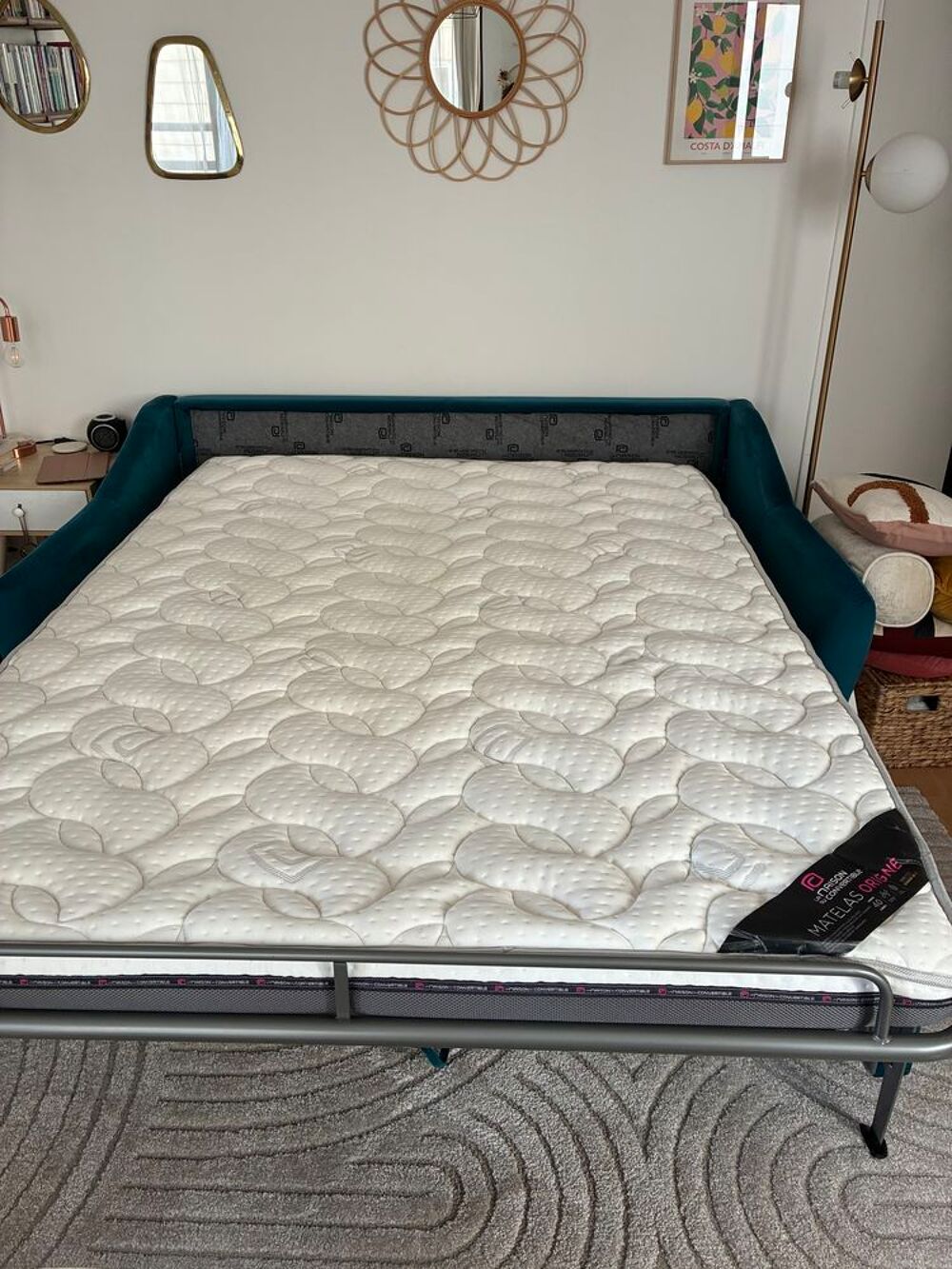 Canap&eacute; convertible couchage quotidien et ouverture rapide Meubles