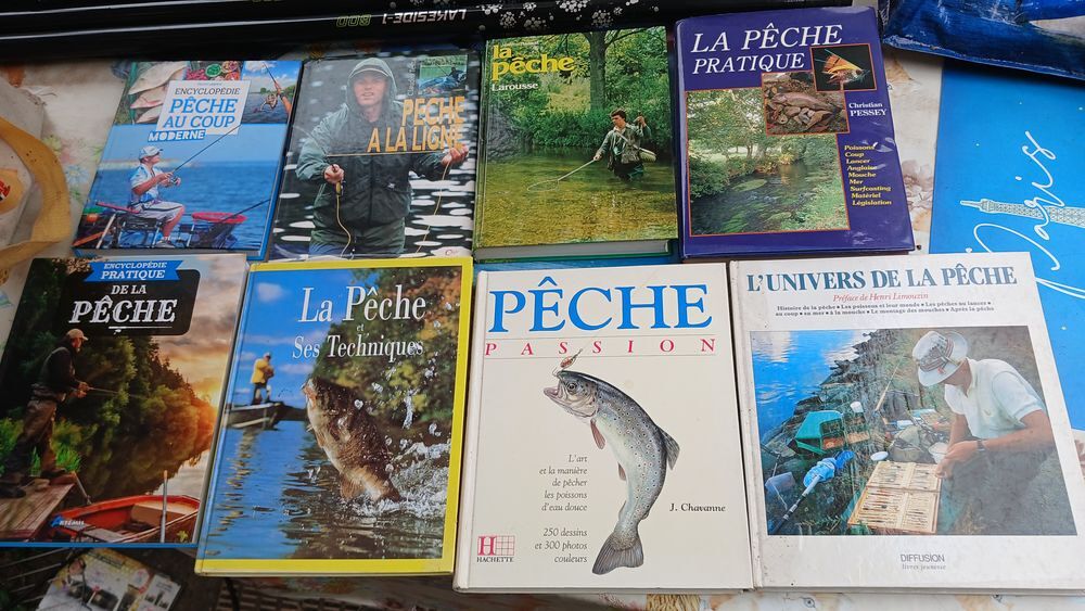 Enorme mat&eacute;riel de p&ecirc;che Sports