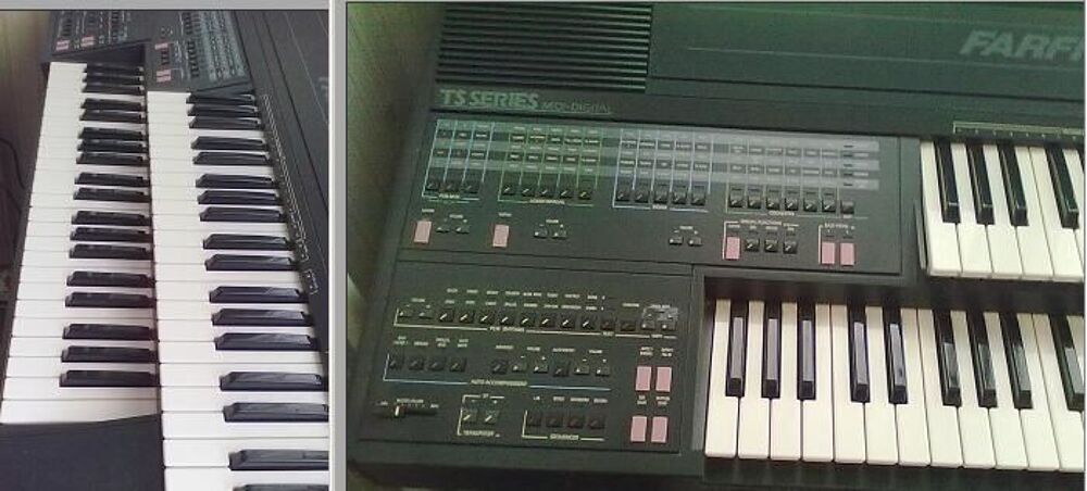 farfisa ts-600 midi pcm Instruments de musique