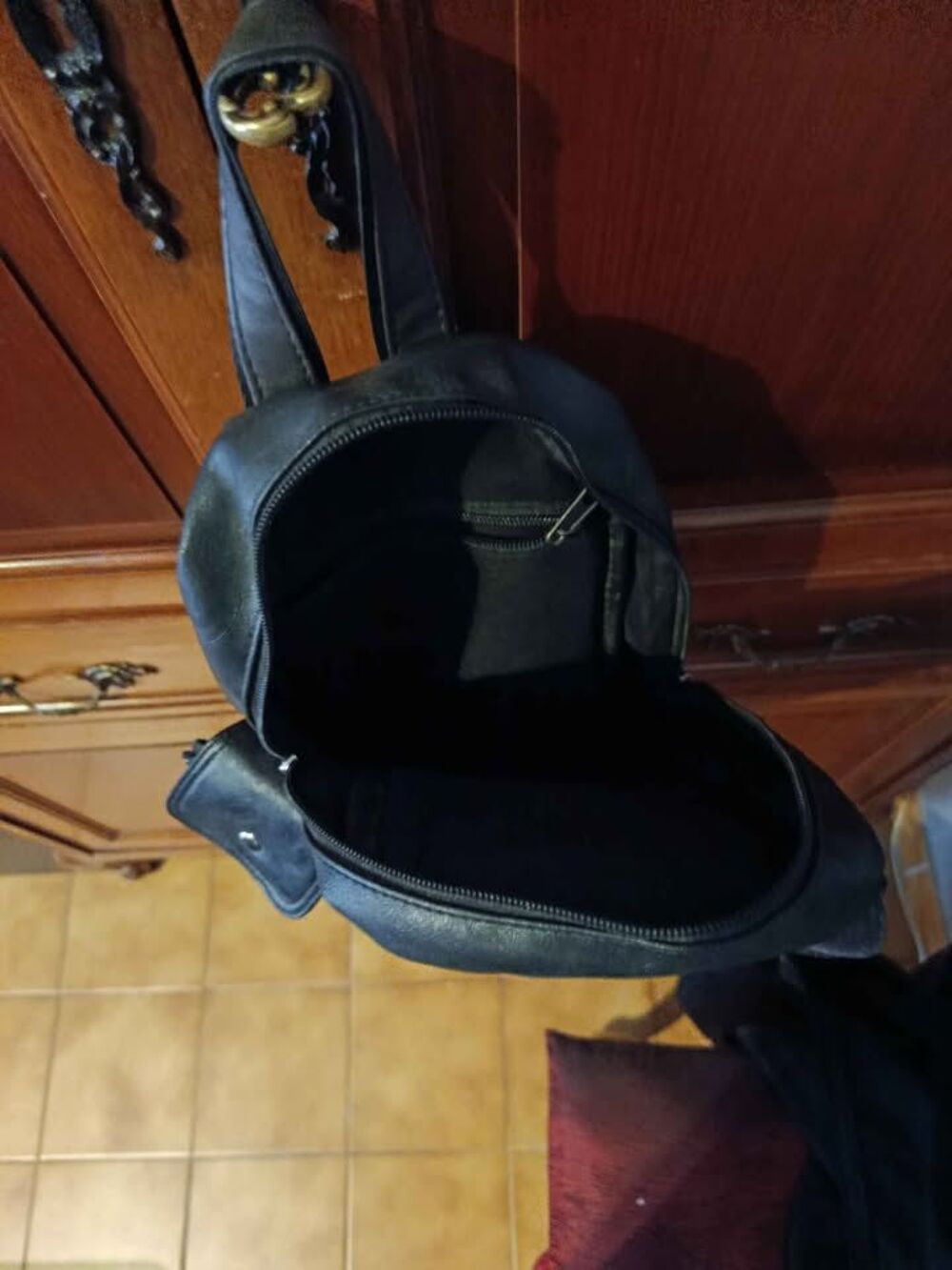 Sacoche en cuir Maroquinerie