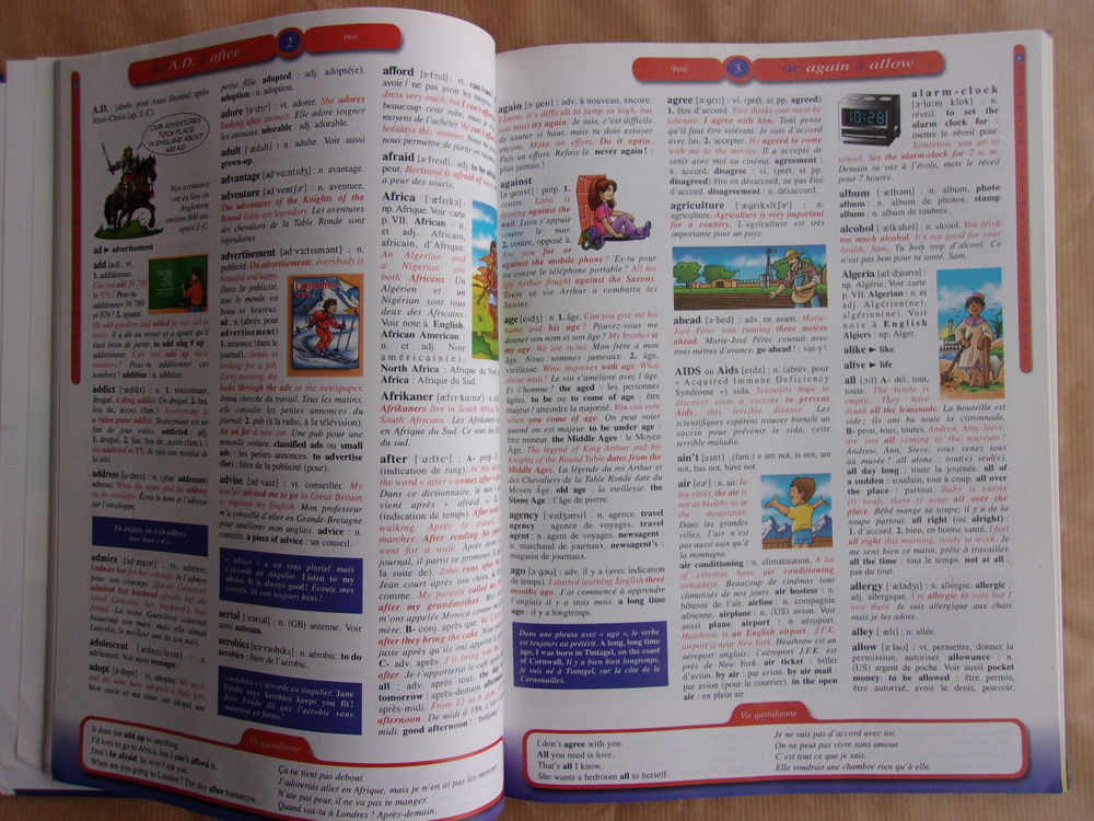 Mon grand dictionnaire ANGLAIS / FRANCAIS Livres et BD