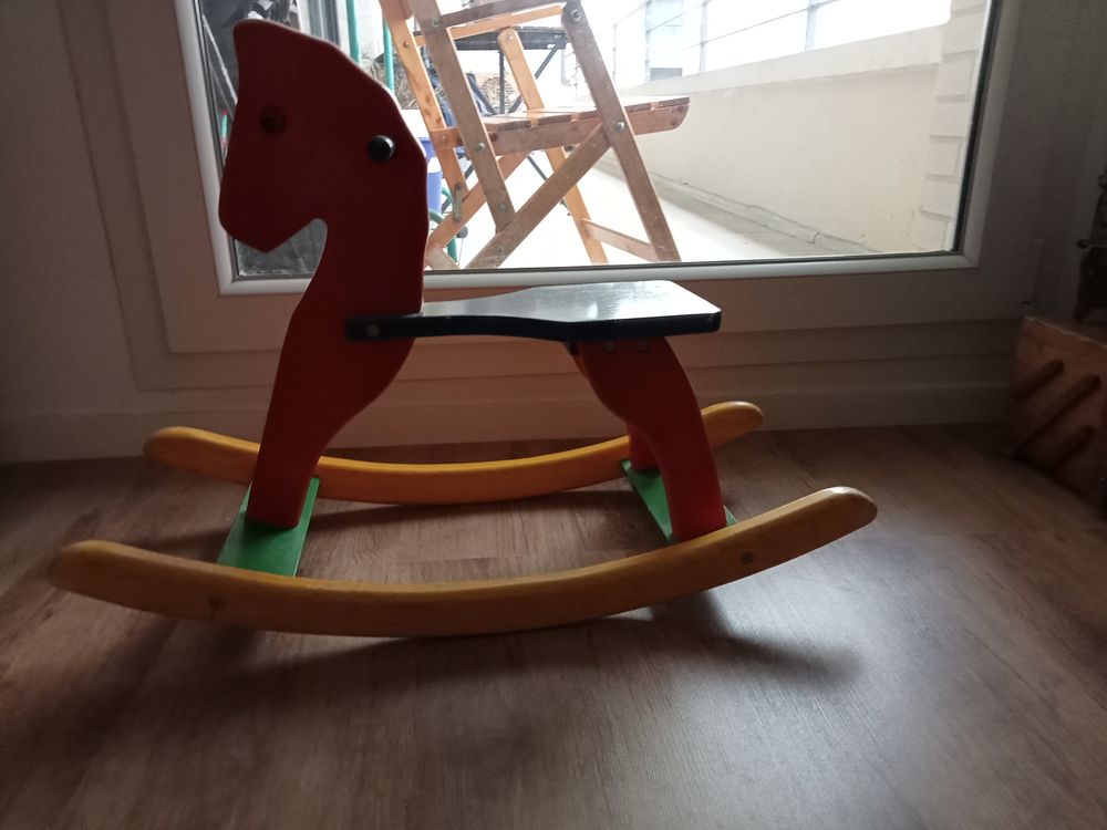 Cheval bascule bois Jeux / jouets