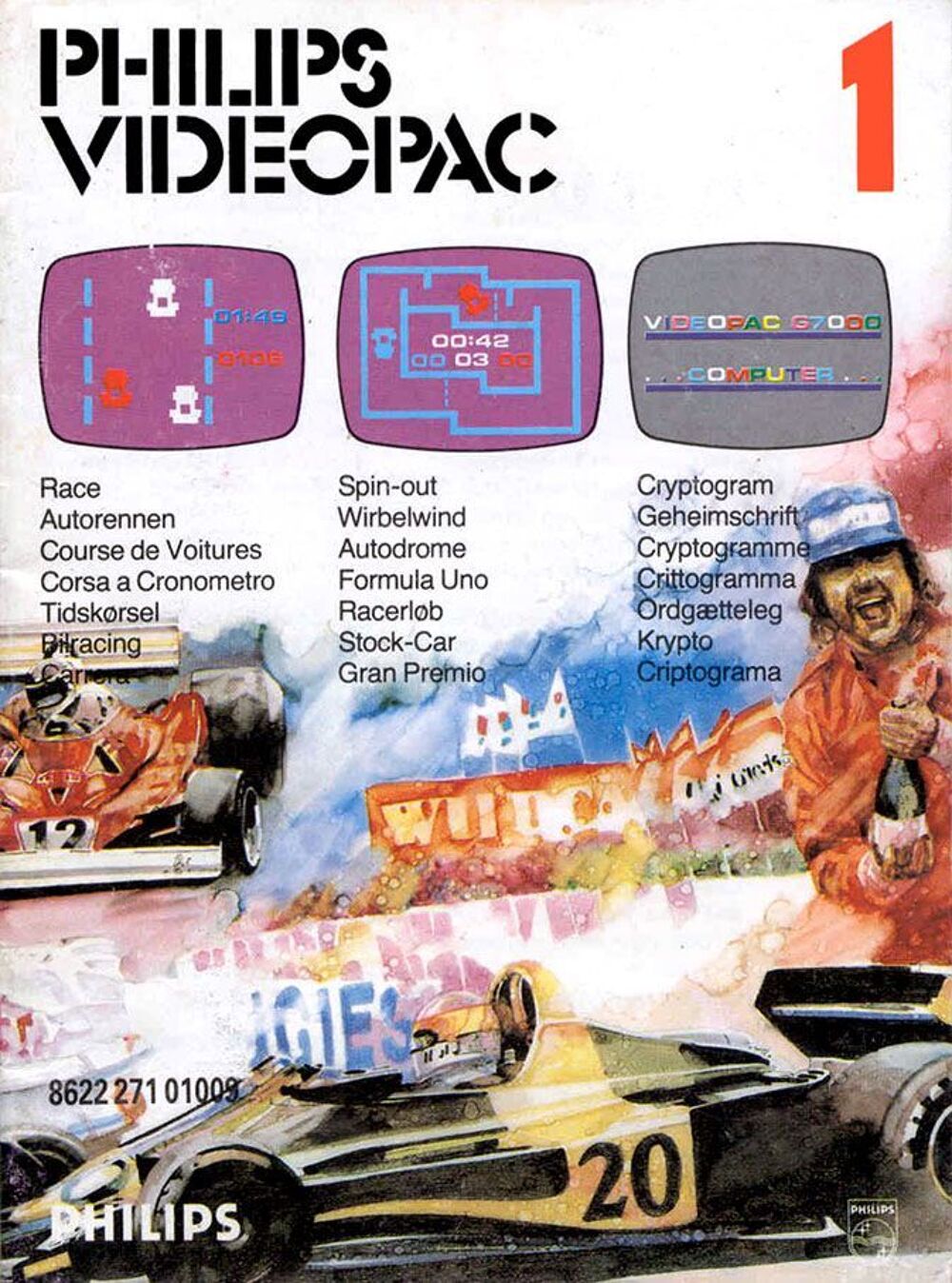 Phlilips VIDEOPAC Consoles et jeux vidéos