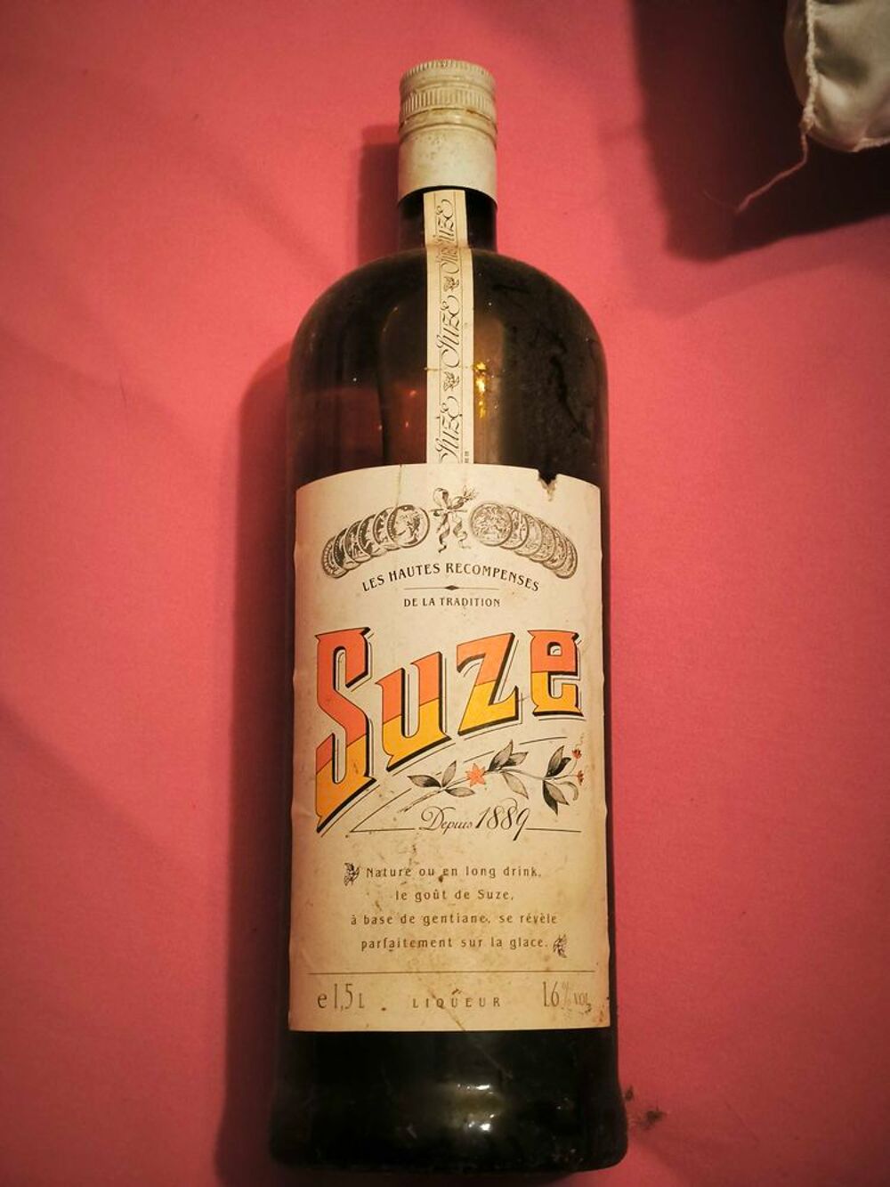 ancienne bouteille de suze 