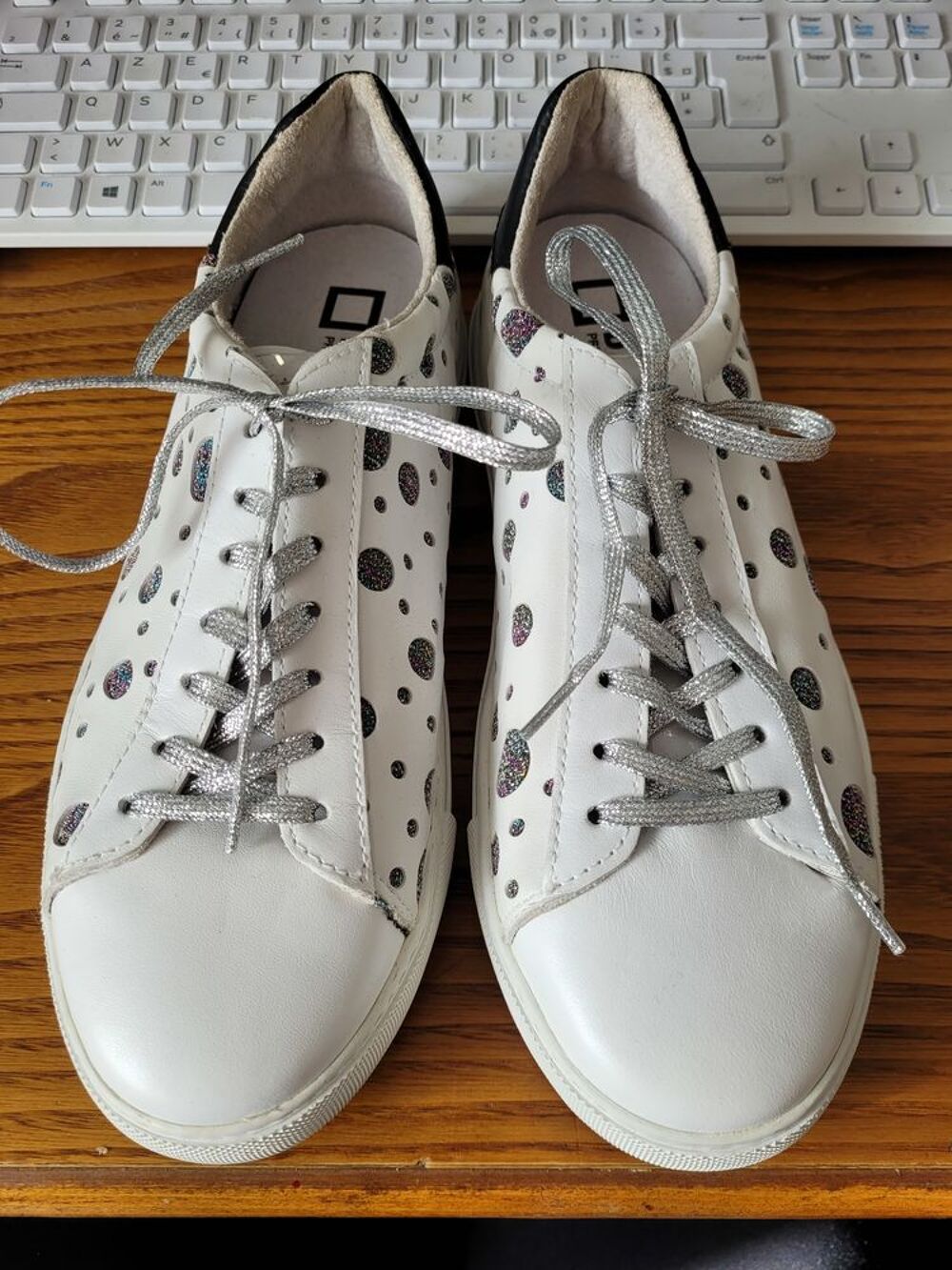 baskets femme blanches Chaussures