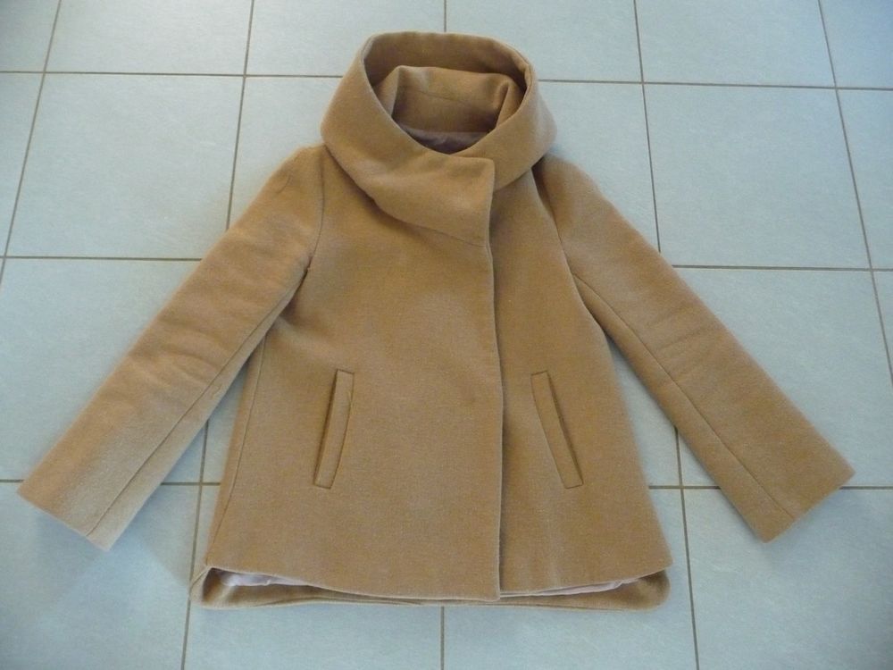 Manteau beige Zara taille 36 Vêtements