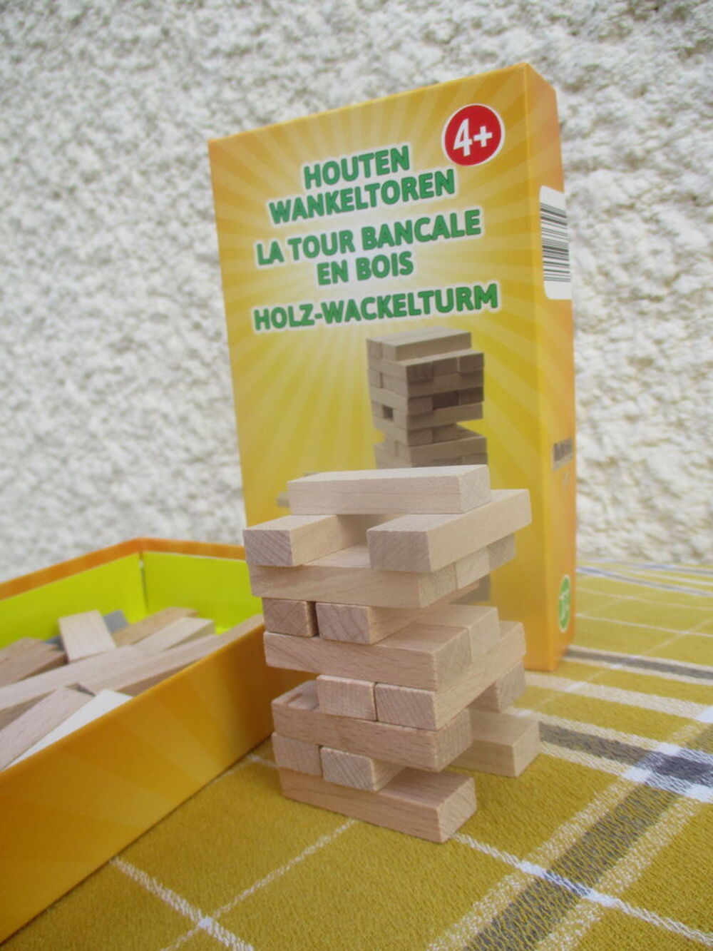 La Tour Bancale en Bois de Voyage - Quasi-neuve Jeux / jouets