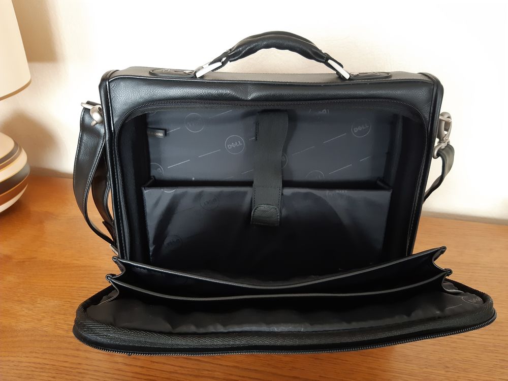 Sacoche cuir pour pc portable 15' marque DELL Matériel informatique