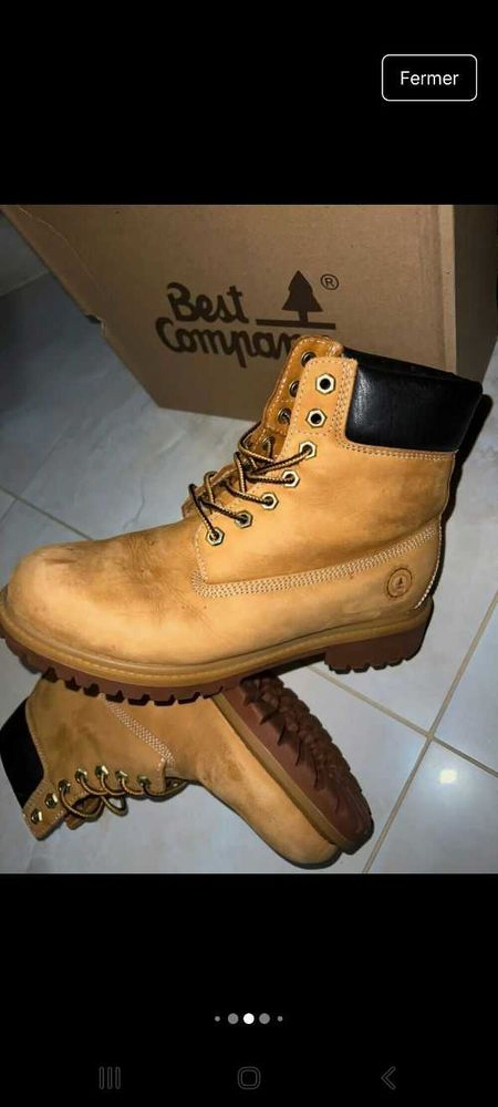 boots Best company taille 39 Chaussures