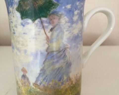 Mug dessin de Monet l'ombrelle Fleury-les-Aubrais (45)