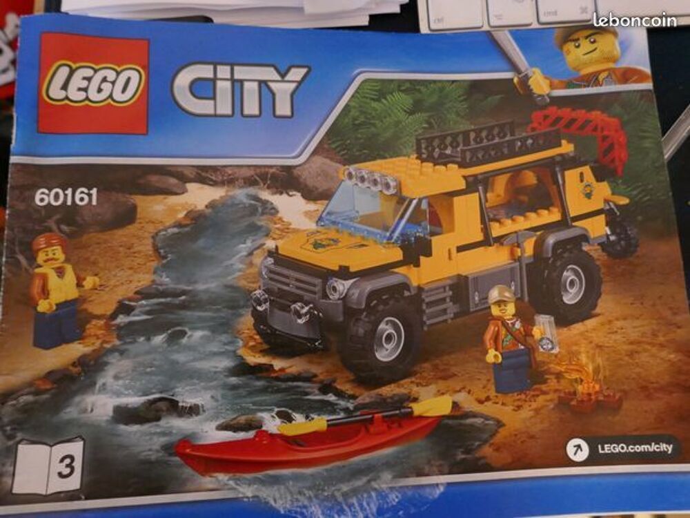 Lego 60161 site d'exploration de la jungle city, avec notice Jeux / jouets