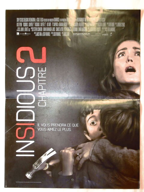 Affiche de cin�ma originale  INSIDIOUS Ch 2 
8 Curtafond (01)