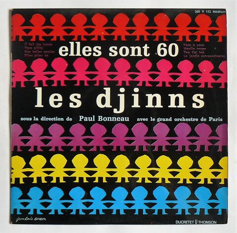 Les DJINNS : Elles sont 60 - 25 cm - 1960 8 Argenteuil (95)