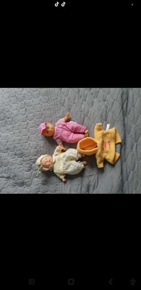 2 petits poupons marque corolle et berchet
20 cm
#corolle
#berchet
#poupon 25 Dourdan (91)