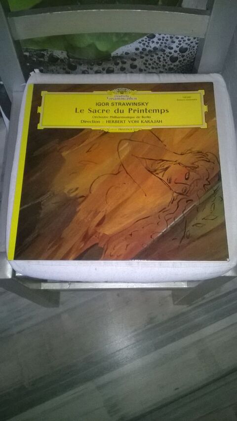 Vinyle Igor Strawinsky
Le sacre du Printemps
1977
Excelle 9 Talange (57)