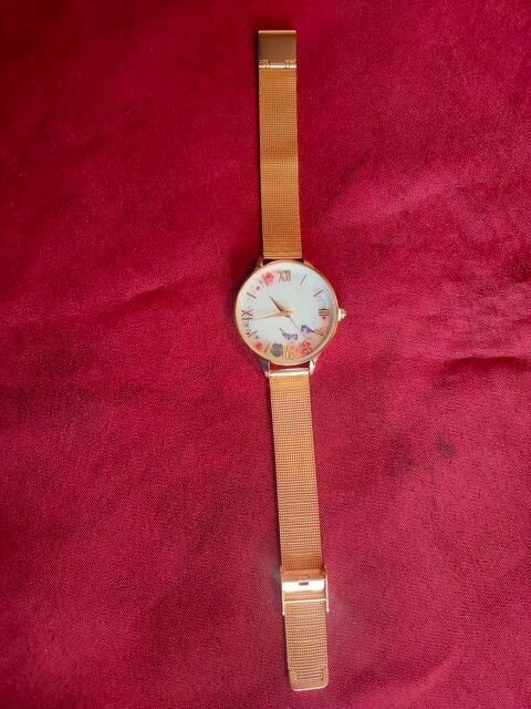 Montre femme dcor oiseaux neuve 13 Avermes (03)