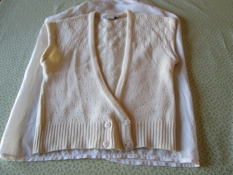 GILET CACHE COEUR BEIGE VINTAGE 12 Lyon 7 (69)