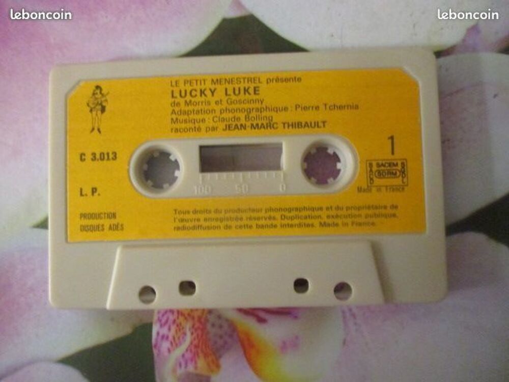 Cassette audio Lucky Luke CD et vinyles