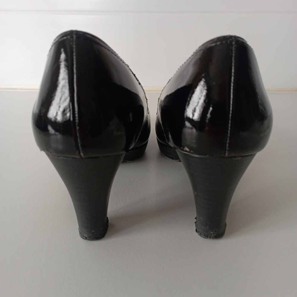 Escarpin vernis noir Chaussures