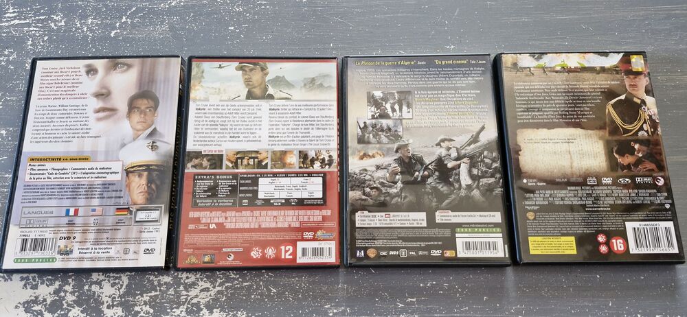 4 DVD films (guerre)
Photos/Video/TV