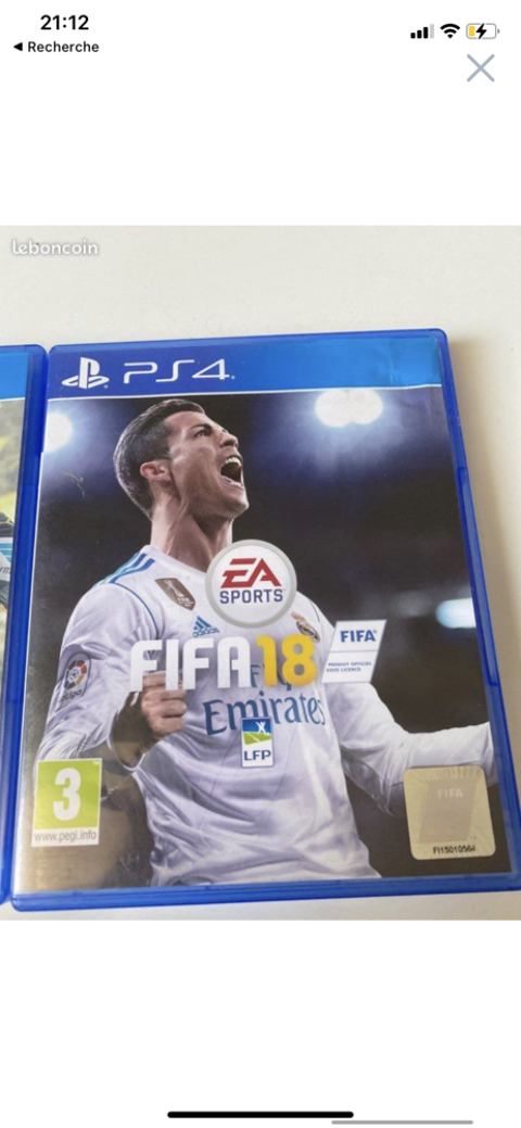 Lot de trois jeux vidéos : NBA 2019 et FIFA 2018&2019 0 Dijon (21)