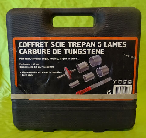 Coffret scie trpan 5 lames carbure de tungstne
5 Scies tr 0 Ban-de-Laveline (88)
