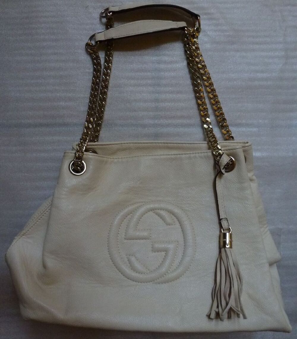 sac blanc Gucci Maroquinerie