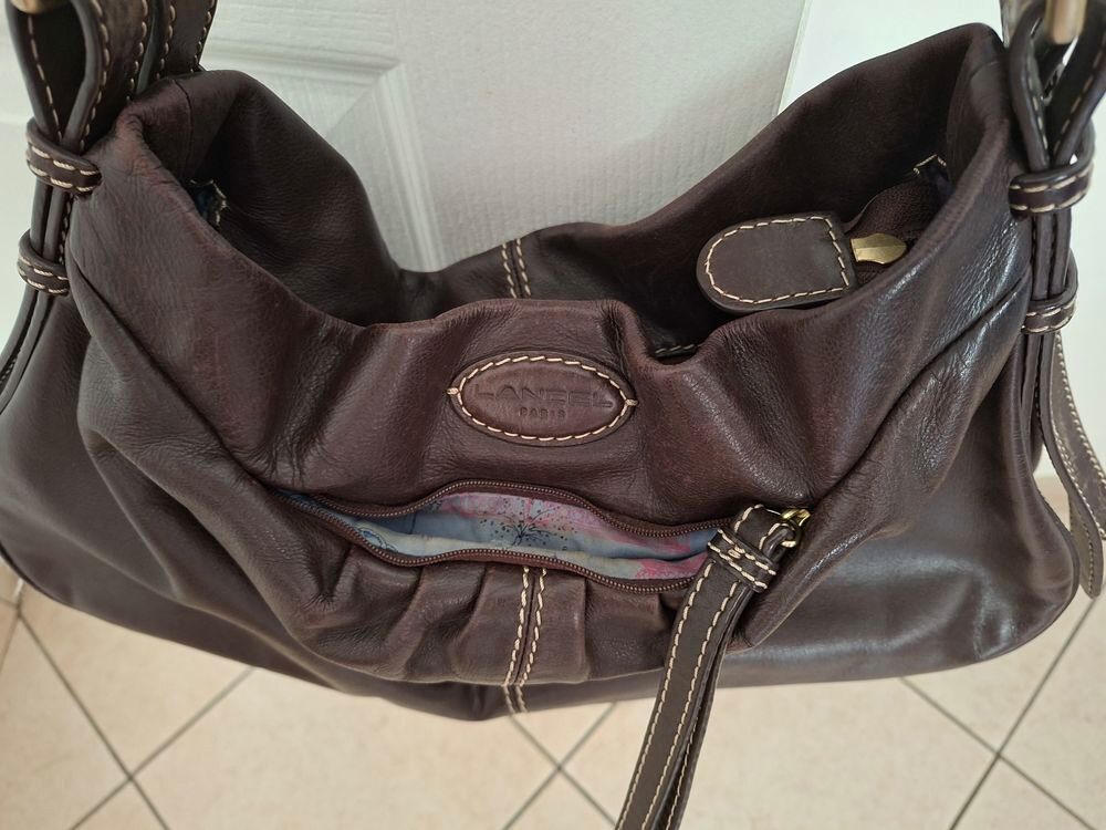 Sac en cuir lancel Maroquinerie