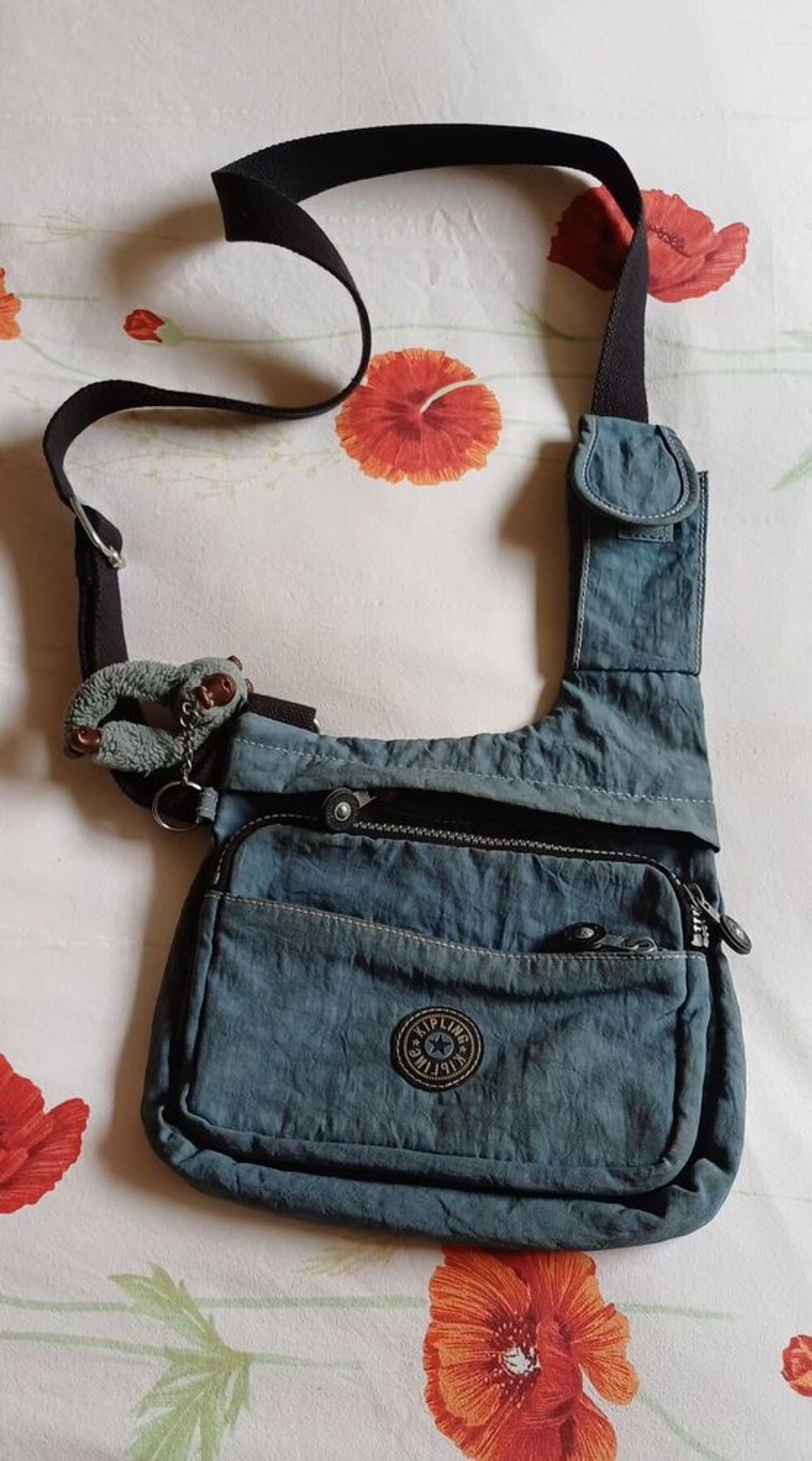 Sac bandouli&egrave;re Kipling Authentique vintage Maroquinerie