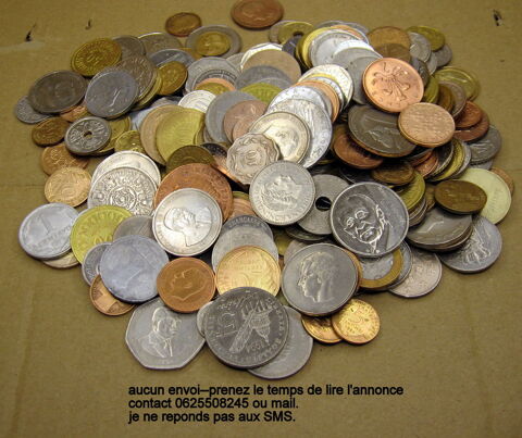 lot de 230 pieces de monnaies divers pays. 30 Wattrelos (59)