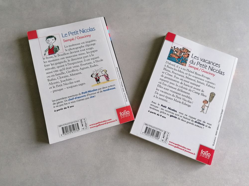 Le Petit Nicolas Livres et BD
