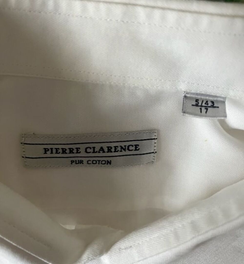 CHEMISE homme taille 5/43 marque Pierre Clarence Vêtements