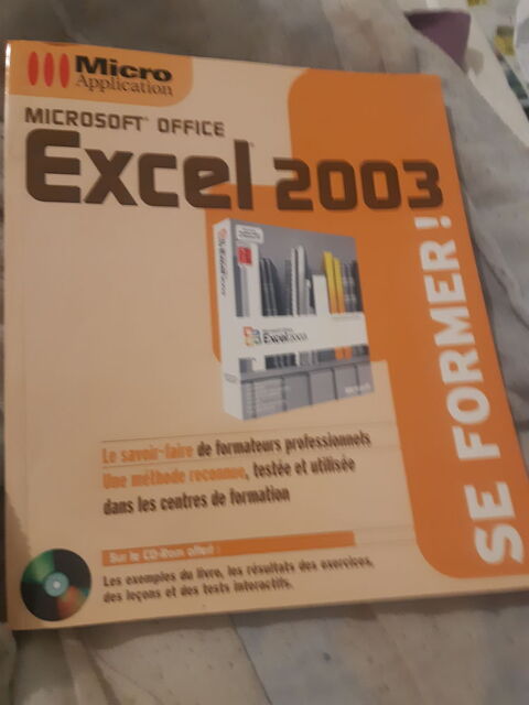 Livre excel 2003 avec cd 6 Montbliard (25)