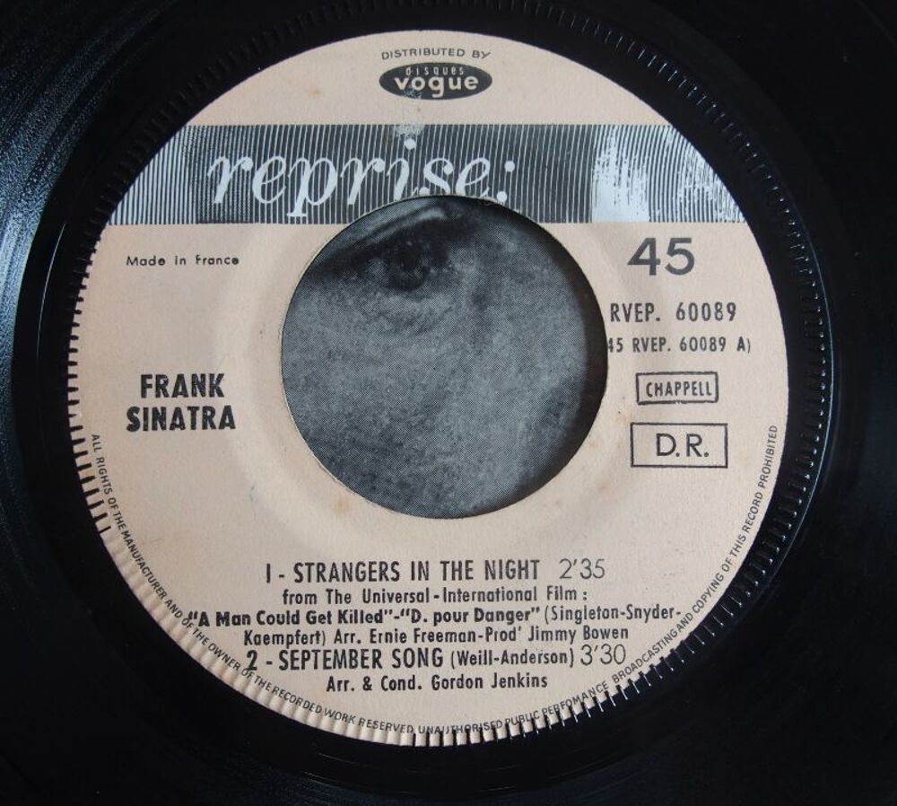Vinyl Frank SINATRA CD et vinyles