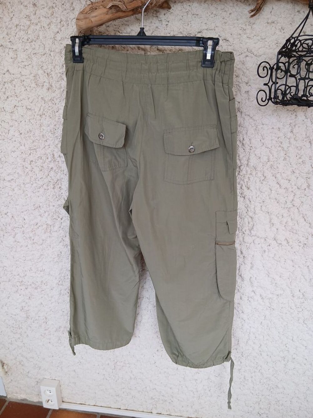 pantalon vert kaki genre baroudeur V�tements