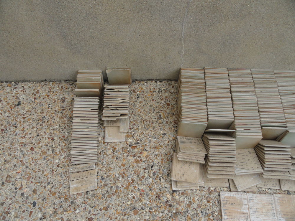 Carreaux de faience de r&eacute;emploi Bricolage