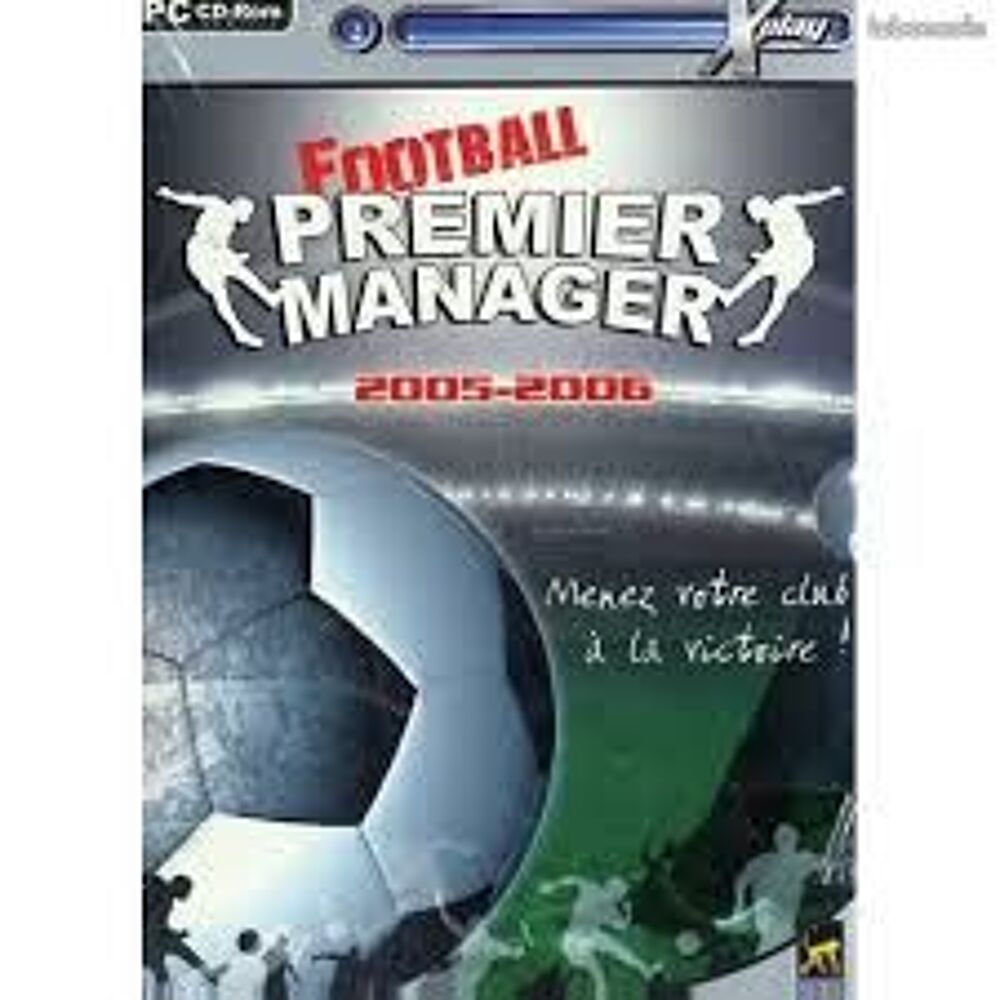 Premier Manager 2005-2006 PC Jeu vid&eacute;o r&eacute;tro de gestion foot Consoles et jeux vidéos