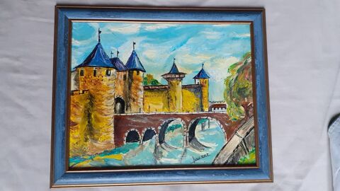 Tableau peint � la main 6 Grisolles (82)