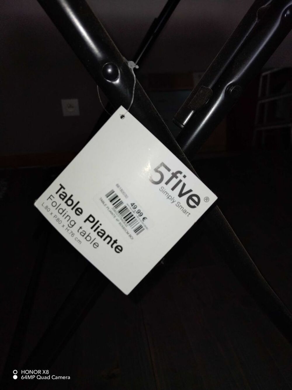 Table d'appoint pliante Meubles