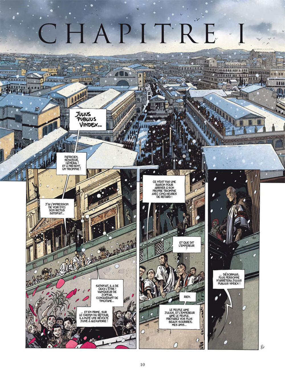 Le troisi&egrave;me testament - Julius t.1 : Julius I Livres et BD