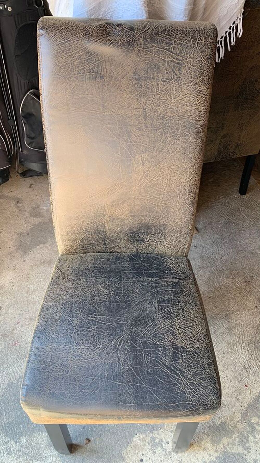 Chaises Lot de 6 en simili cuir Meubles