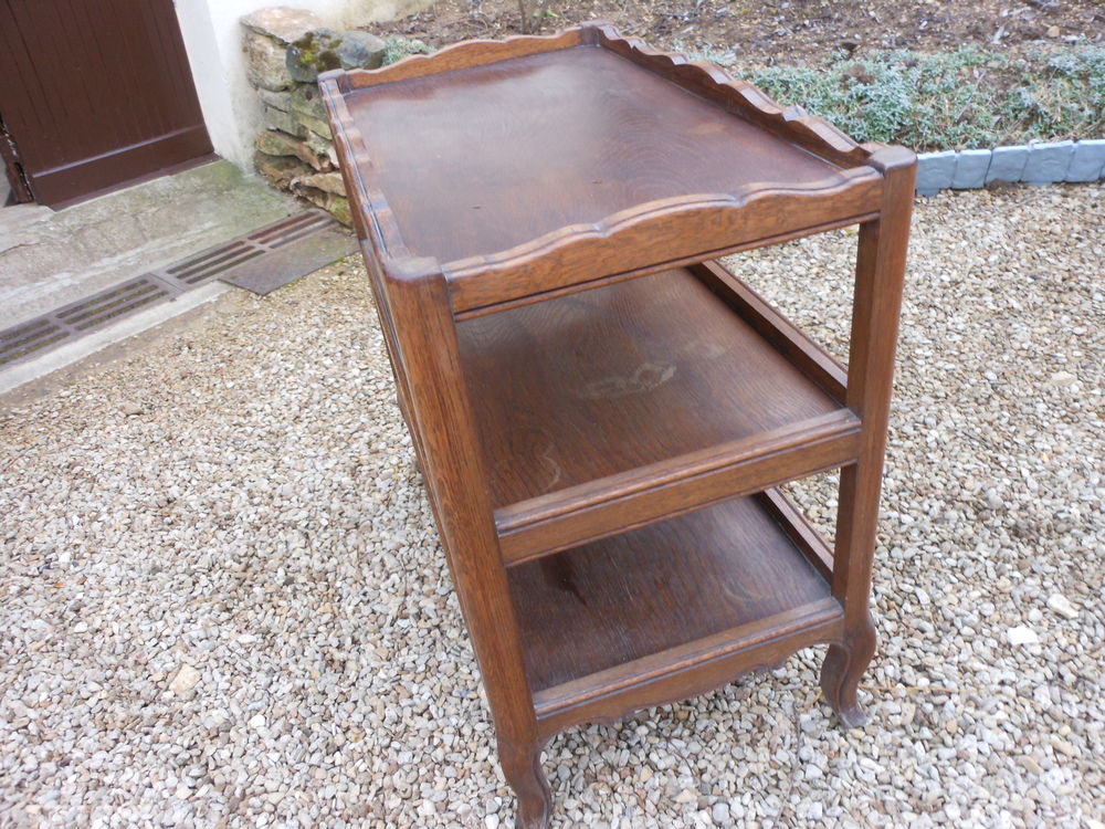 DESSERTE DE TABLE RUSTIQUE EN CHENE Meubles
