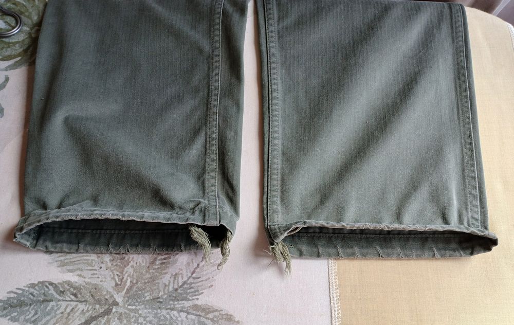 PANTALON MILITARIA KAKI Vêtements