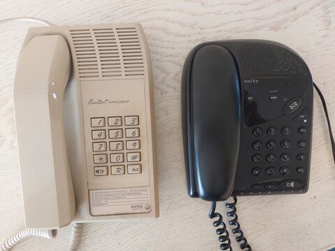 2 Tlphones filaires MATRA 12 Armentires (59)