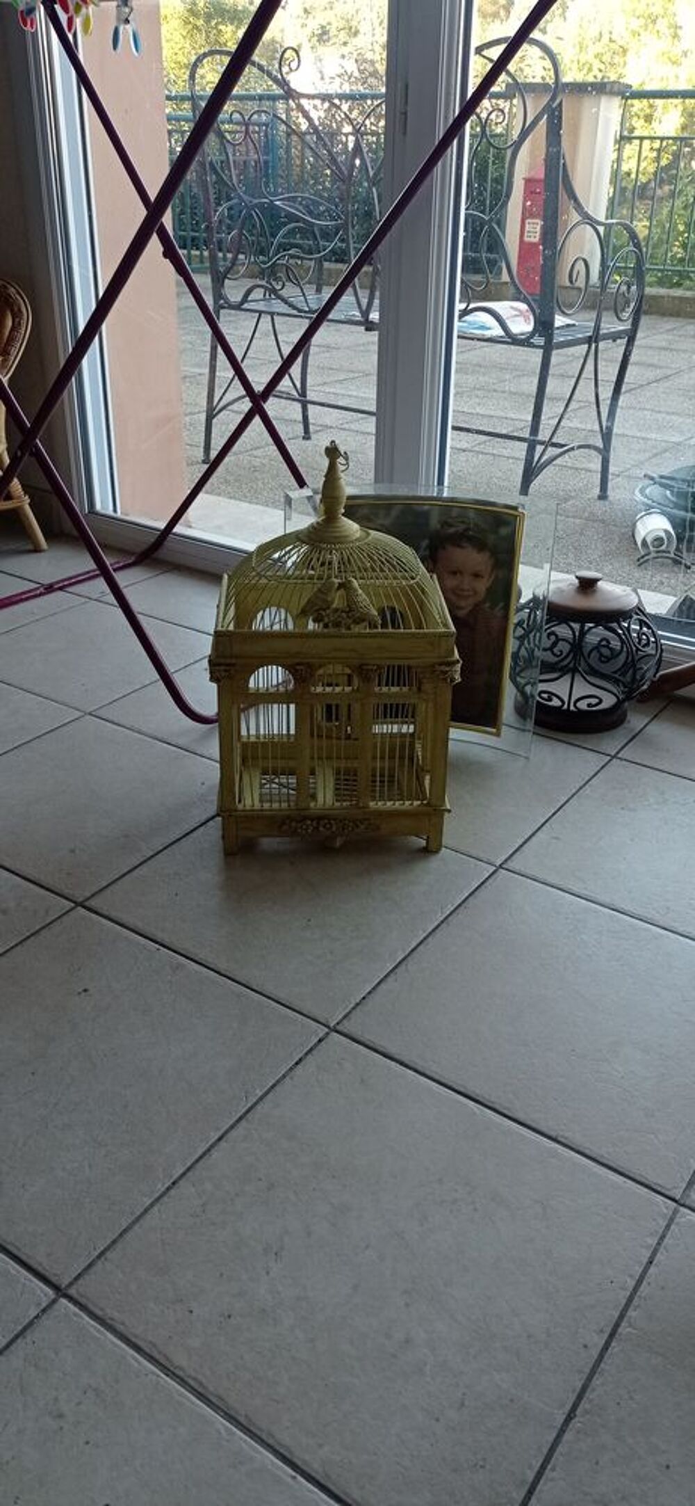 Cage en bois magnifique Décoration
