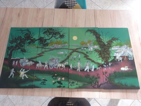 Tableau vietnamien origine 110 Narbonne Plage (11)