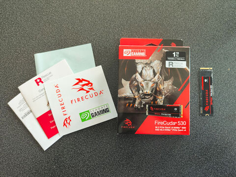 SSD NVMe Seagate FireCuda 530 - PCI 4.0 75 Villeurbanne (69)