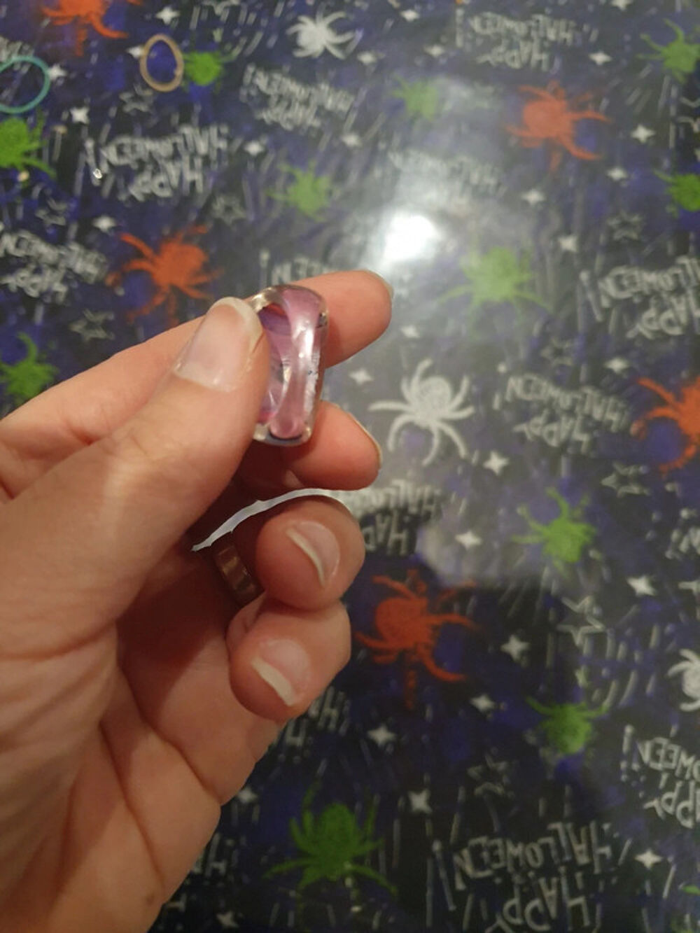 Bague fantaisie rose Bijoux et montres