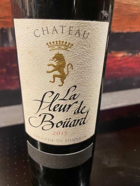 1 Bt DOMAINE LA FLEUR DE BOUARD 2015 LALANDE DE POMEROL 52 Vigneux-sur-Seine (91)